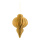 Ornament tropfenförmig, faltbar, mit Hänger, aus Papier, mit gold glitzernden Rändern, mit Magnetverschluss     Groesse:30cm    Farbe:gold