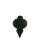Ornament tropfenförmig, faltbar, mit Hänger, aus Papier, mit gold glitzernden Rändern, mit Magnetverschluss     Groesse:30cm    Farbe:schwarz/gold