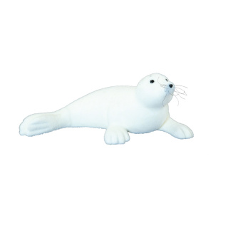 Seal  - Material: made of styrofoam - Color: white - Size: 54x28x24cm