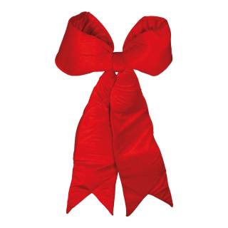 Bow  - Material: made of velvet - Color: red - Size: 110x80cm