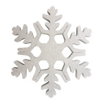 Snowflake  - Material: out of styrofoam - Color: silver -...