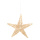 Stern aus Stroh, mit Hänger     Groesse:20cm    Farbe:naturfarben