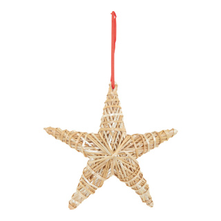Stern aus Stroh, mit Hänger     Groesse:30cm    Farbe:naturfarben