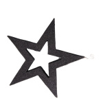 Star  - Material: made of styrofoam - Color: black -...