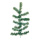 Fir branch with 14 tips - Material: made of plastic - Color: green - Size: 60cm