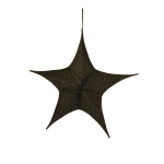 Textile star 5-pointed - Material: made of polyester -...