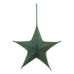 Textile star 5-pointed - Material: made of velvet -...