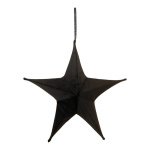 Textile star 5-pointed - Material: made of velvet -...