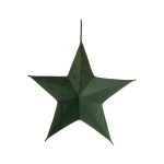 Textile star 5-pointed - Material: made of velvet -...