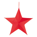 Textile star 5-pointed - Material: made of velvet -...