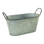 Tub  - Material: made of iron sheet - Color: grey - Size:...