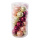 Weihnachtskugeln      Groesse:Ø 6cm, 30 Stk./Blister, aus Kunststoff, sortiert    Farbe:rosa/champagnerfarben