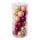 Christmas balls 30 pcs./blister - Material: made of plastic - Color: pink/champagne coloured - Size: Ø 8cm