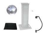 EUROLITE Set Spiegelkugel 50cm mit Stage Stand variabel +...