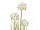 EUROPALMS Alliumgras, Kunstpflanze, weiß, 120 cm