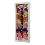 Schmetterling, 12 Stk./Box, Größe: 10x8cm Farbe: bunt