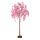 Cerisier en fleurs  Tronc en carton dur fleurs Color: rose/brun Size: 180cm X Holzfuß: 22x22x4cm