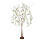 Kirschblütenbaum,  Größe: 120cm Farbe: weiß/braun