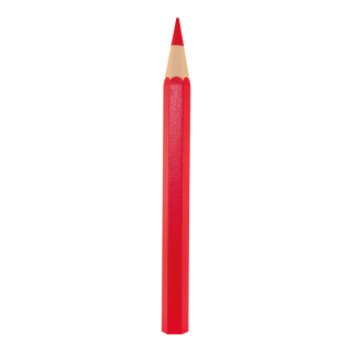 Crayon couleur en polystyrène     Taille: 90x7cm    Color: rouge