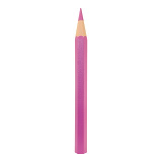 Coloured pencil out of styrofoam     Size: 90x7cm    Color: purple