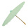 Parapluie en papier bois     Taille: Ø 80cm    Color: menthe