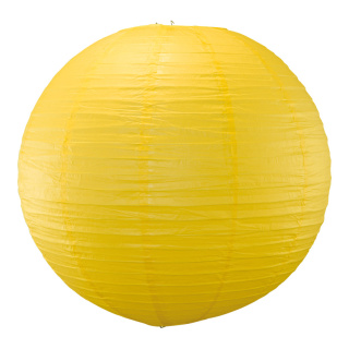Lanterne en papier      Taille: Ø 60cm    Color: jaune