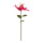 Lis sur tige en soie artificielle/plastique     Taille: 100cm, Fleur Ø 36cm    Color: rose foncé