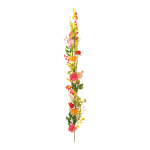 Flower garland out of plastic/artificial silk, one sided,...