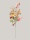 Zweig aus Kunststoff/Kunstseide, biegsam, einseitig beschmückt     Groesse: 76cm, Deko ca. 43cm    Farbe: pink/bunt