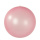 Ballon de plage en PVC, gonflable, semi-transparent     Taille: Ø 40cm    Color: rose