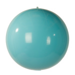 Strandball aus PVC, aufblasbar Größe:Ø 40cm Farbe: hellblau