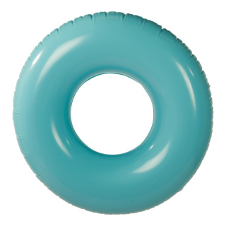 Swim ring out of PVC, inflatable     Size: Ø 60cm    Color: light blue
