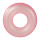 Schwimmreifen aus PVC, aufblasbar, halbtransparent     Groesse: Ø 90cm - Farbe: rosa