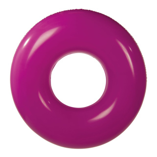 Bouée en PVC, gonflable     Taille: Ø 90cm    Color: mauve