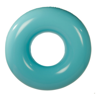 Bouée en PVC, gonflable     Taille: Ø 90cm    Color: bleu clair