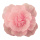 Blüte, mit kurzem Stiel aus Papier, mit Hänger     Groesse: Ø 30cm    Farbe: rosa