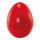 Œuf de Pâques en polystyrène     Taille: 20cm    Color: rouge