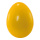 Œuf de Pâques en polystyrène     Taille: 20cm    Color: jaune