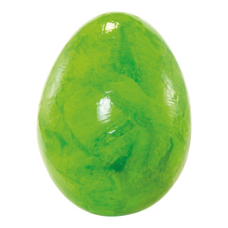 Osterei aus Styropor, Wasserfarbeneffekt     Groesse: 20cm    Farbe: grün