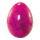 Œuf de Pâques en polystyrène, effet aquarelle     Taille: 20cm    Color: lila