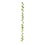 Margeritengirlande,  Größe: 180cm Farbe: grün/gelb