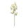 Cherry blossom twig out of artificial silk/plastic     Size: 85x20cm    Color: green/white