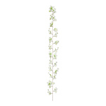 Kirschblütengirlande,  Größe: 180cm Farbe: grün/weiß