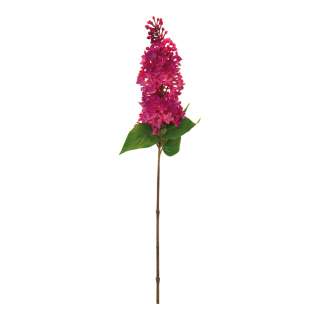 Lilas avec tige  en plastique Color: rose/vert Size: 70cm