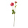 Dahlia 2-fois en plastique/soie artificielle Color: vert/rose Size: 48cm