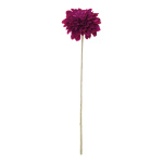 Dahlia  en plastique/soie artificielle Color: lila Size:...