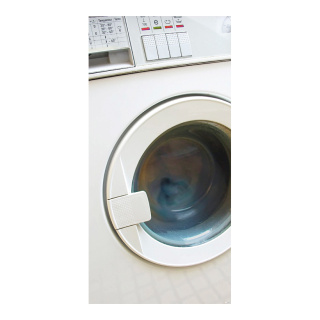 Banner "Laundry" fabric - Material:  - Color: white - Size: 180x90cm