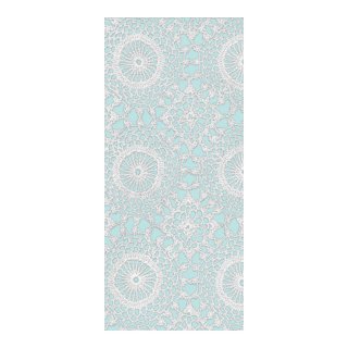 Banner "Crochet pattern" fabric - Material:  - Color: white - Size: 180x90cm