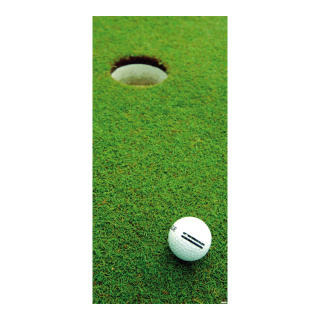 Motif imprimé  "Golf" tissu  Color: multicolore Size: 180x90cm