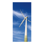 Motivdruck Windkraft, Stoff, Größe: 180x90cm Farbe:...